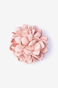 Chrysanthemum Peach Lapel Pin Photo (0)