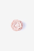 Mini Flower Peach Lapel Pin Photo (0)