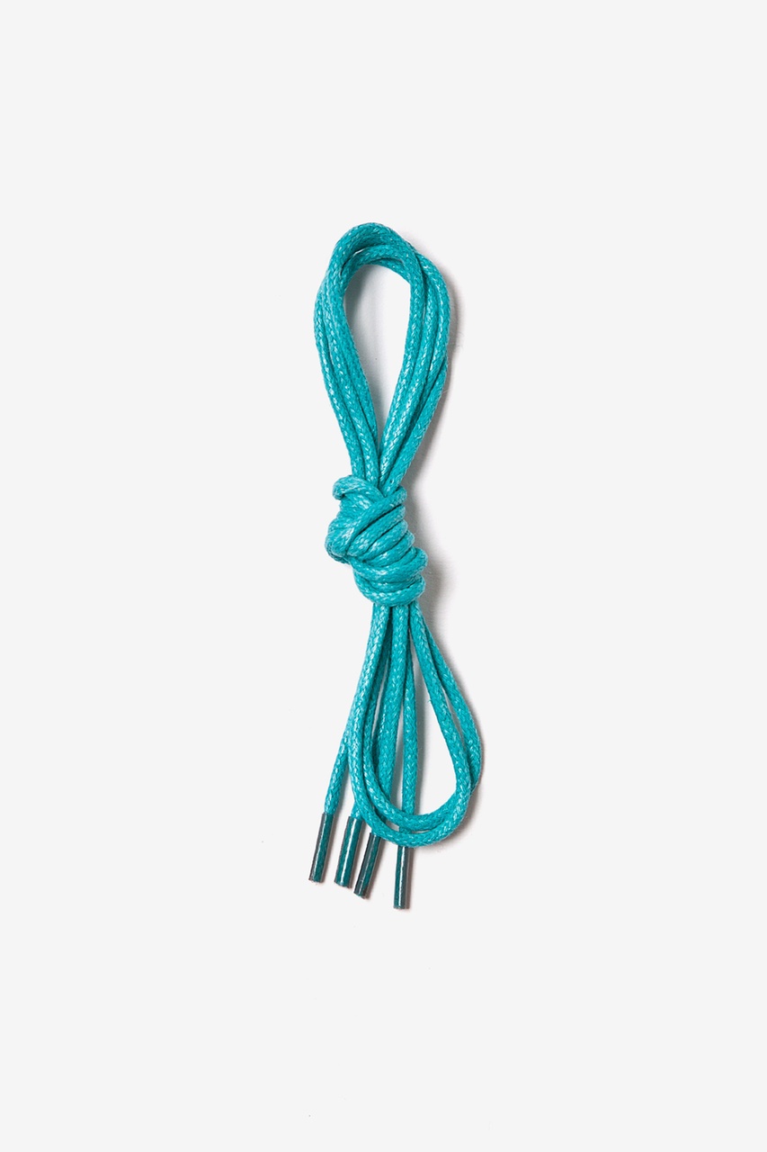 Turquois Shoelaces | Colored Waxed Dress Shoe Laces | Ties.com
