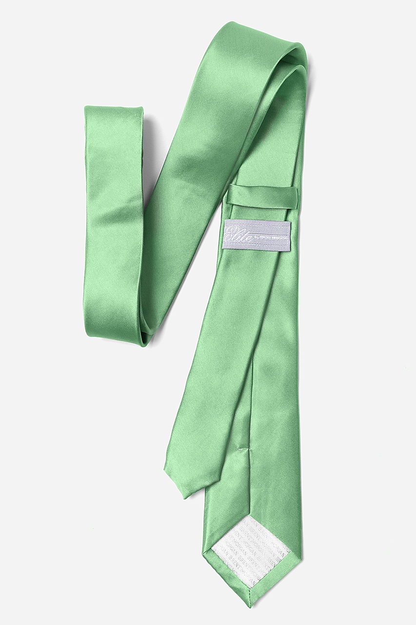 Peapod Green Tie For Boys Photo (1)