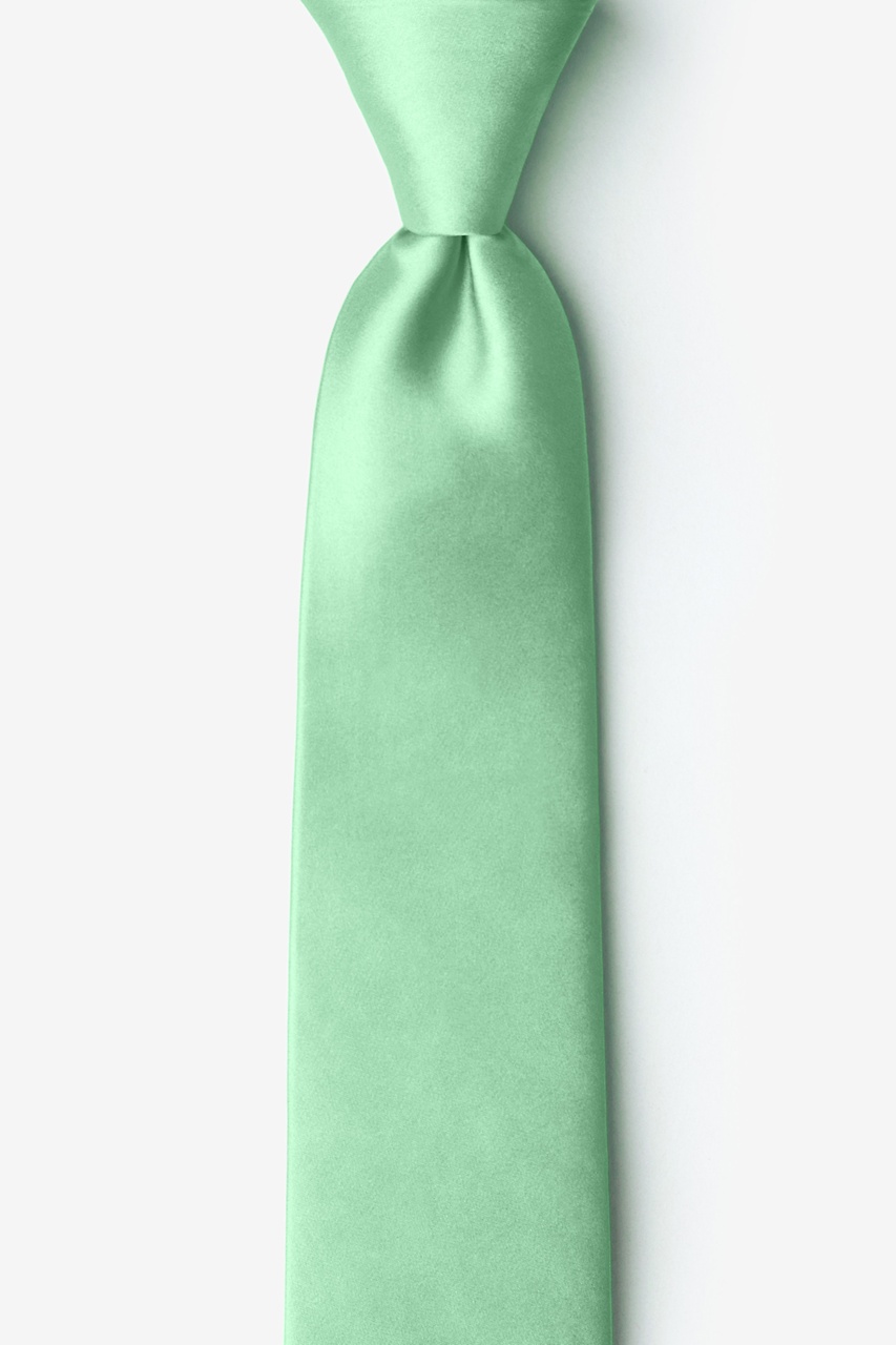Peapod Green Tie For Boys Photo (0)