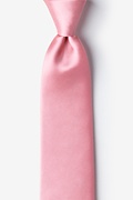 Peony Pink 3" Skinny Tie Photo (0)