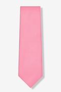 Peony Pink Extra Long Tie Photo (1)