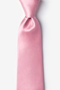 Peony Pink Extra Long Tie Photo (0)