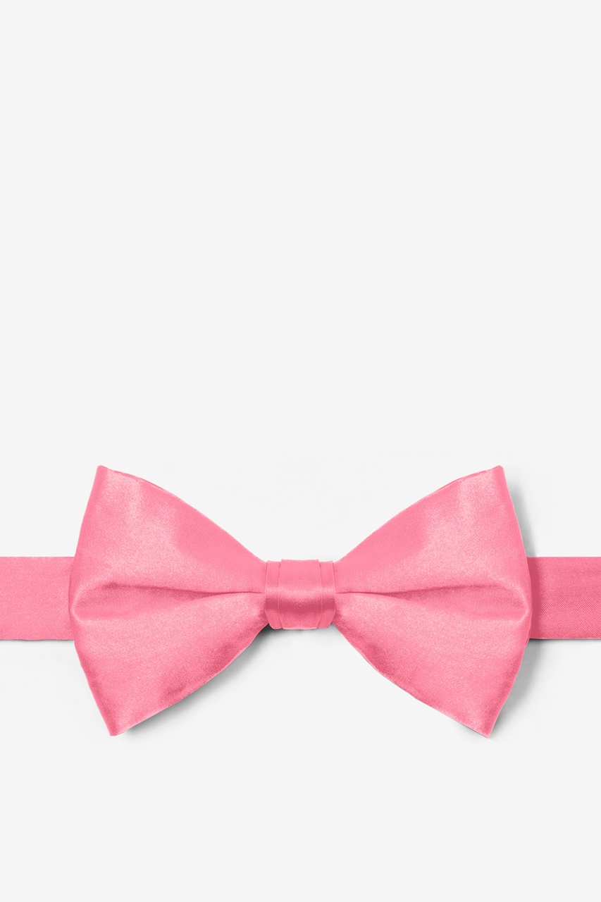 Peony Pink Pre-Tied Bow Tie Photo (0)