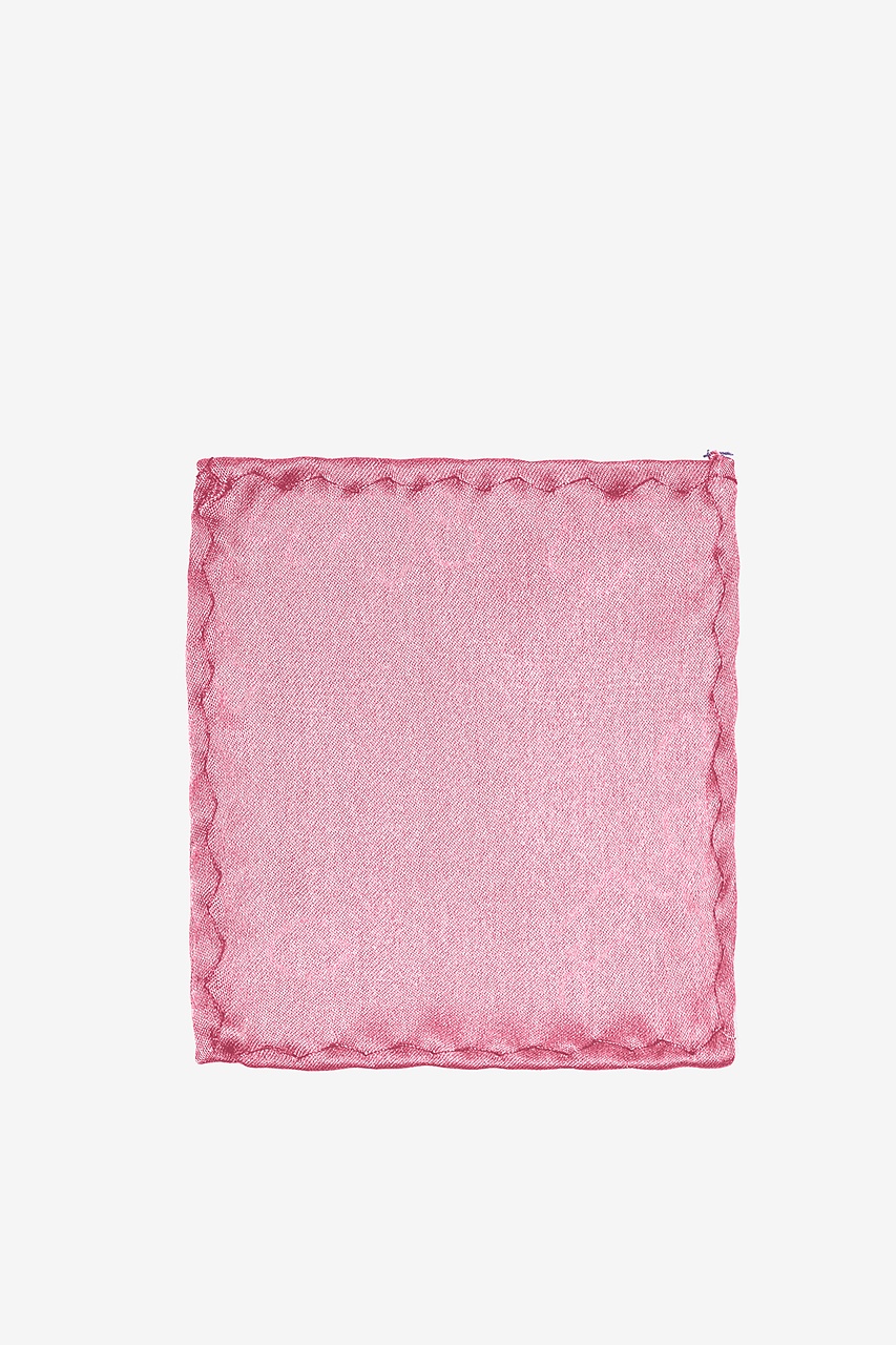 Peony Pink Silk Sample Swatch | Ties.com