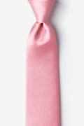 Peony Pink Tie For Boys Photo (0)
