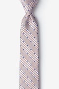 Sicily Periwinkle Skinny Tie Photo (0)