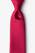 Persian Red Extra Long Tie Photo (0)