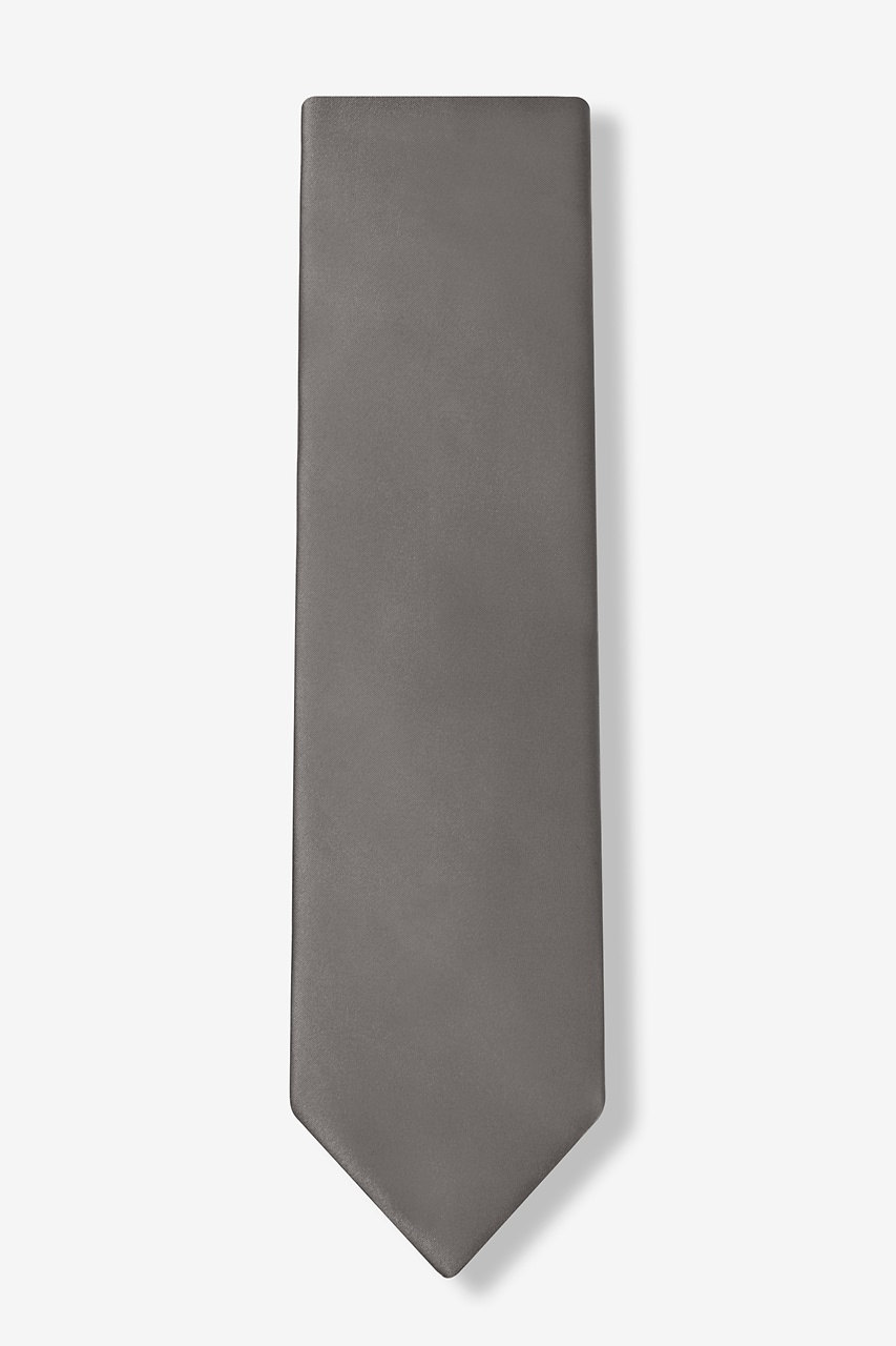 Pewter Extra Long Tie Photo (1)