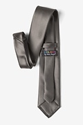 Pewter Extra Long Tie Photo (2)