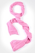 Pink Pocket Knit Scarf Photo (3)