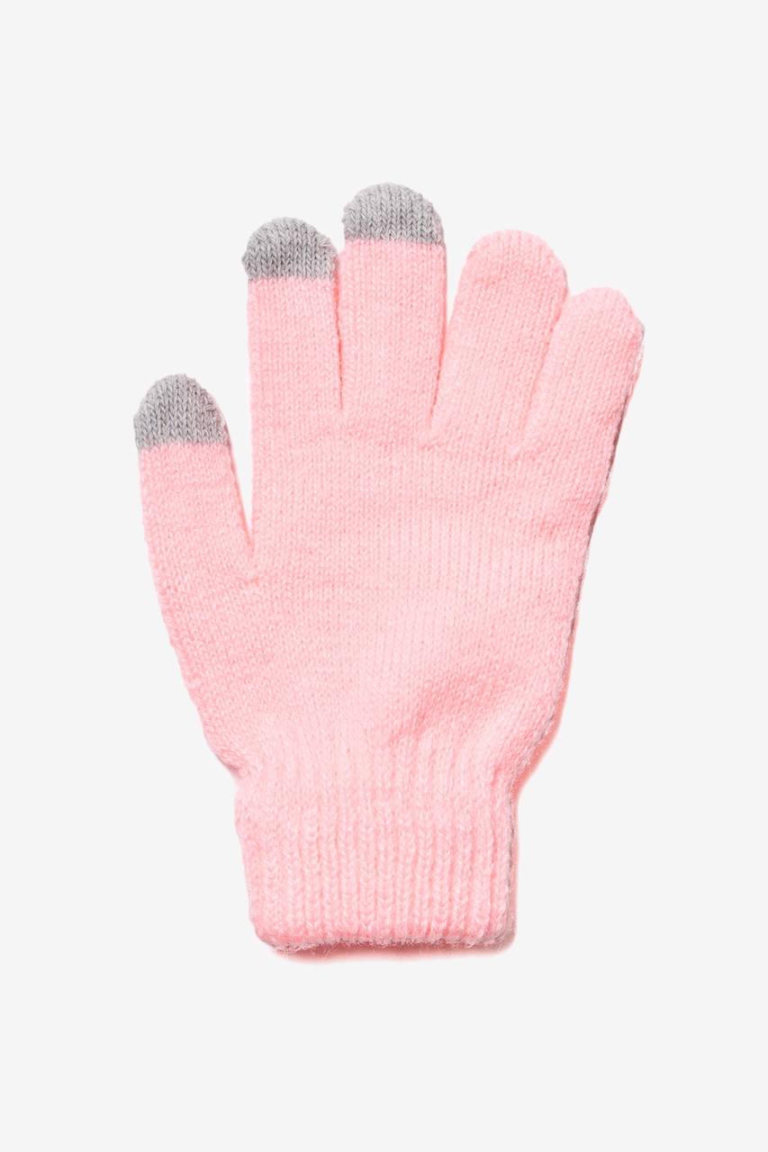 Texting Pink Gloves Photo (1)