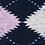Pink Carded Cotton Argyle Assassin Medium-Large Sock