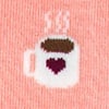 Cup of Coffee Pink Sock