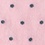 Pink Carded Cotton Dapper Dots Medium-Large Sock