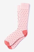 Dapper Dots Pink Sock Photo (0)