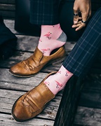 Flocking Fabulous Pink Sock Photo (1)