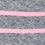 Pink Carded Cotton Virtuoso Stripe Medium-Large Sock