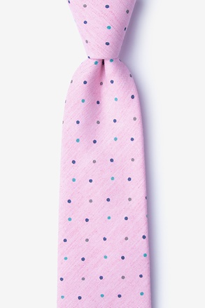 _Alliance Pink Extra Long Tie_