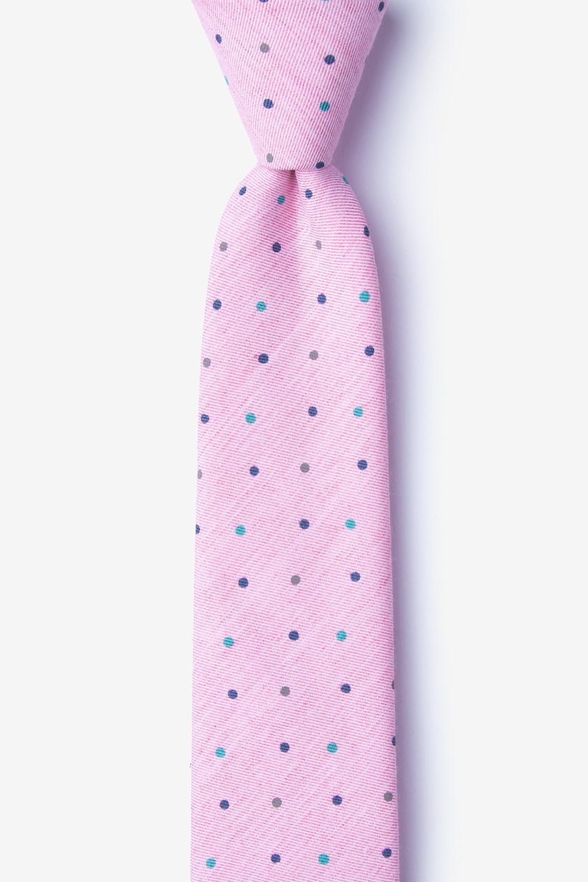 Alliance Pink Skinny Tie Photo (0)