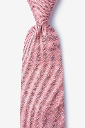_Beau Pink Extra Long Tie_