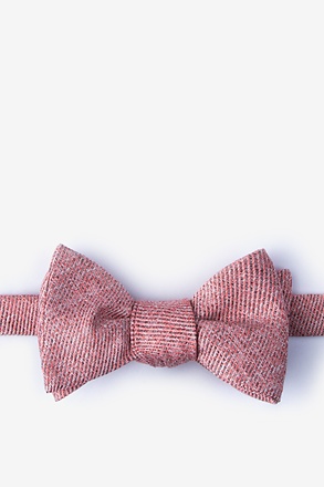 _Beau Pink Self-Tie Bow Tie_