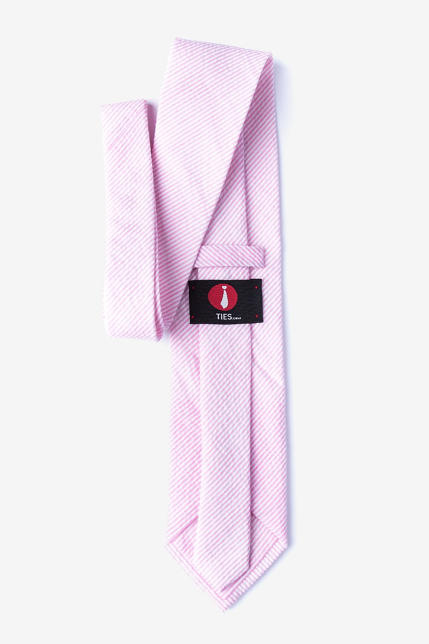 Cheviot Pink Extra Long Tie Photo (1)