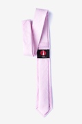 Cheviot Pink Skinny Tie Photo (1)
