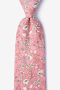 Conejo Pink Extra Long Tie Photo (0)