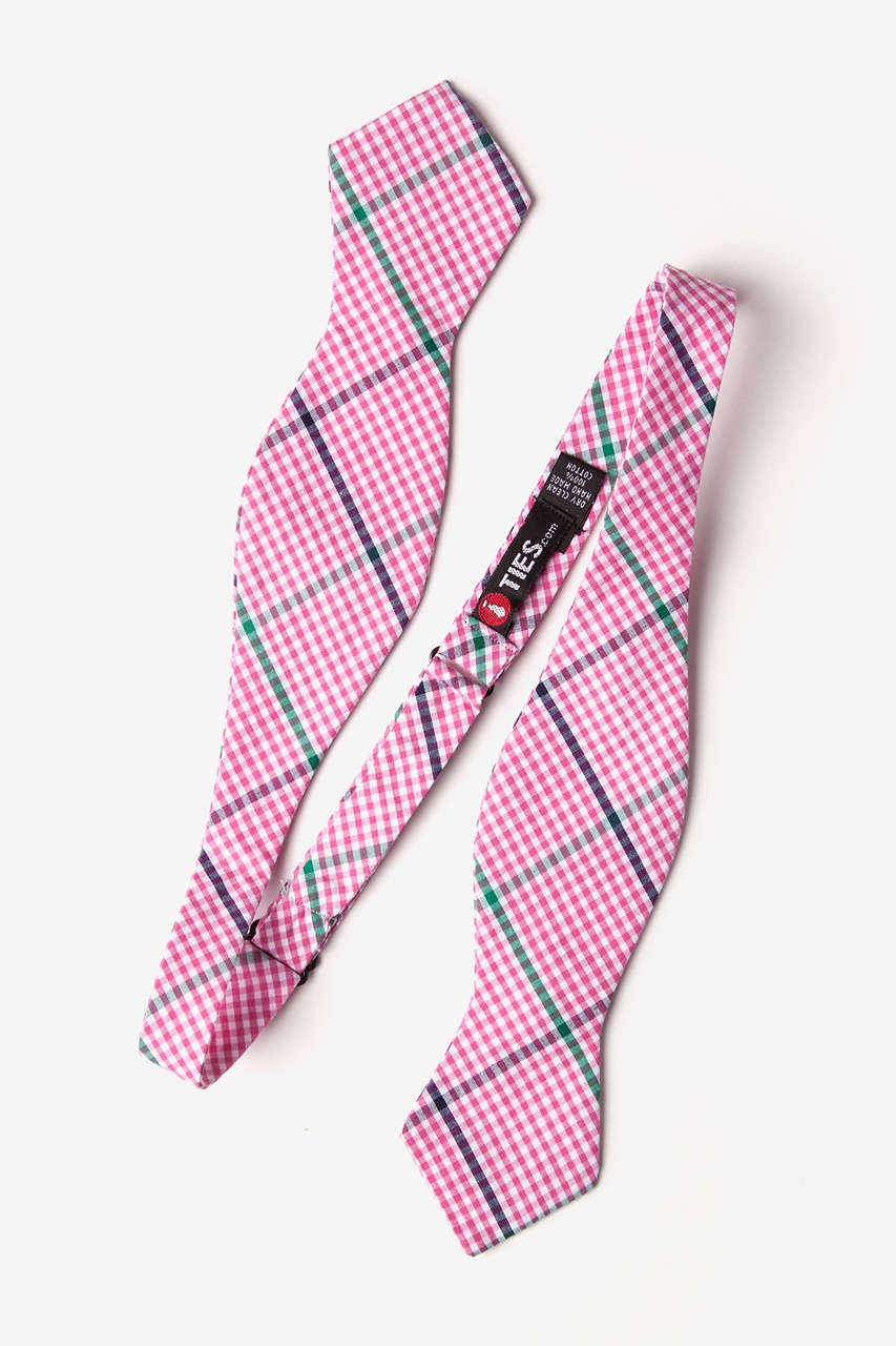 Douglas Pink Diamond Tip Bow Tie Photo (1)