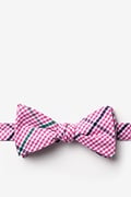 Douglas Pink Self-Tie Bow Tie Photo (0)