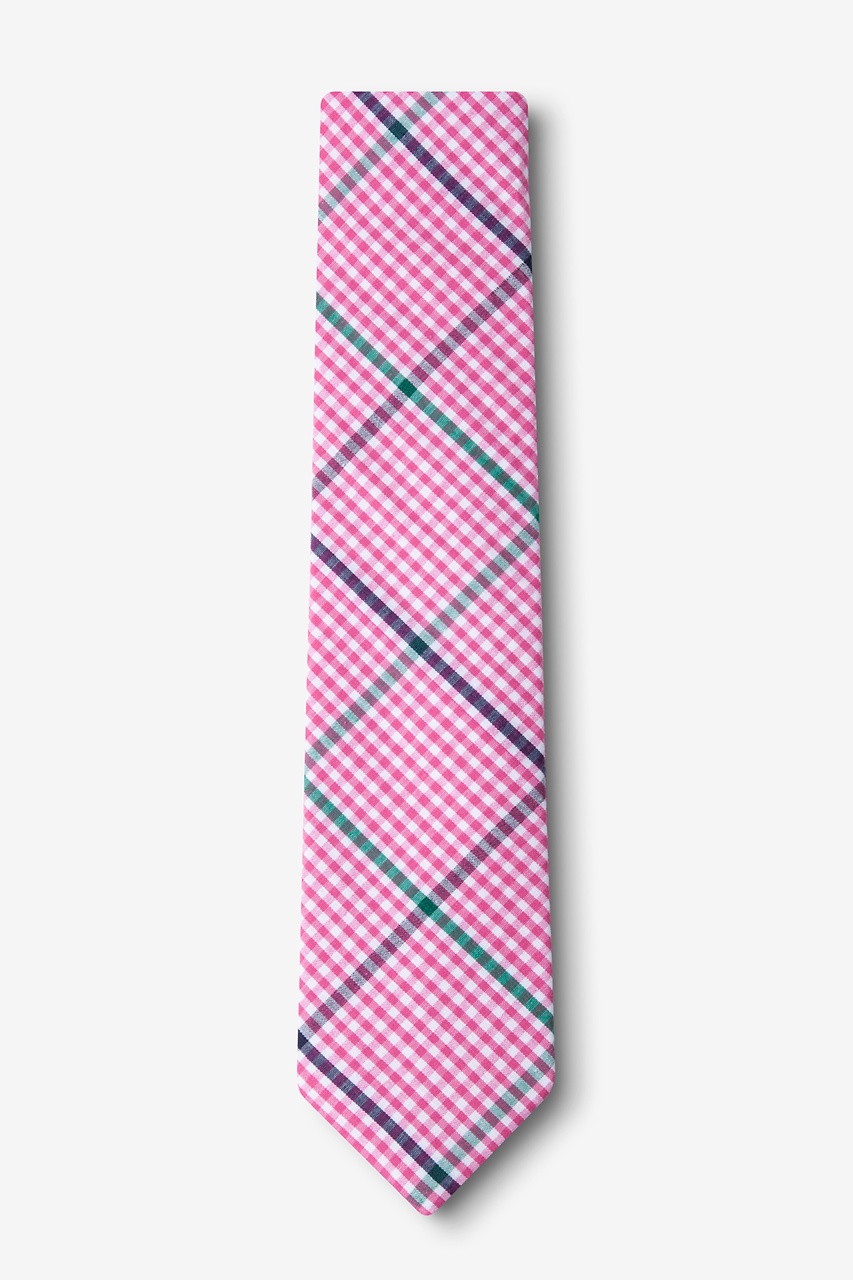 Douglas Pink Skinny Tie Photo (1)