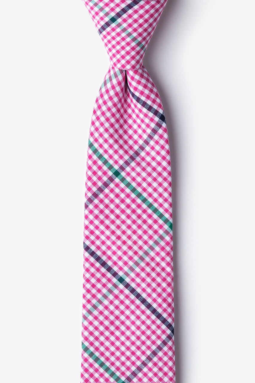 Douglas Pink Skinny Tie Photo (0)