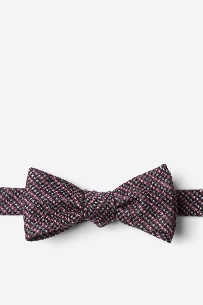 Pink Cotton Gilbert Skinny Bow Tie | Ties.com