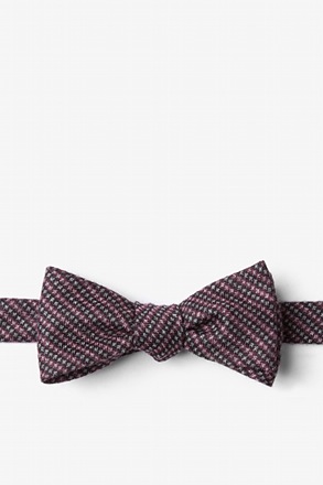 _Gilbert Pink Skinny Bow Tie_