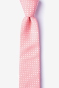 Gregory Pink Skinny Tie Photo (0)