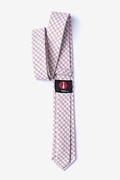 Huron Pink Skinny Tie Photo (1)