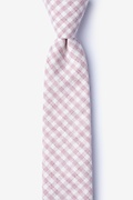 Huron Pink Skinny Tie Photo (0)