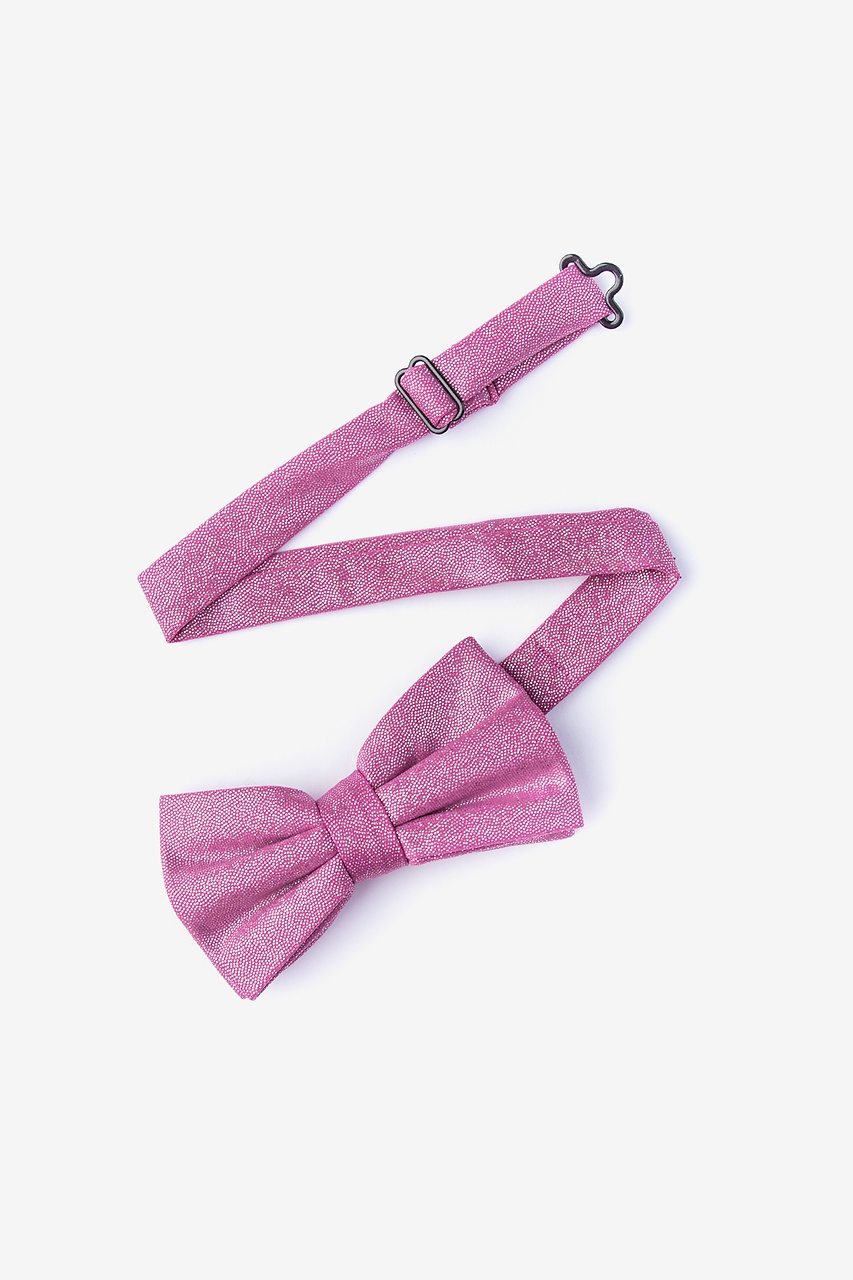Hurricane Pink Pre-Tied Bow Tie Photo (1)