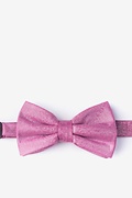 Hurricane Pink Pre-Tied Bow Tie Photo (0)