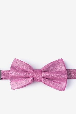 _Hurricane Pink Pre-Tied Bow Tie_