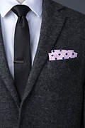 Jamaica Pink Pocket Square Photo (1)