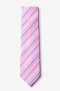 Katy Pink Extra Long Tie Photo (1)