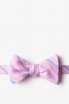 Katy Pink Self-Tie Bow Tie