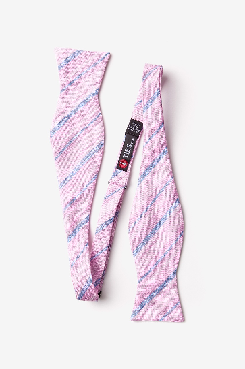 Katy Pink Self-Tie Bow Tie Photo (1)