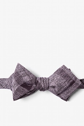 Kirkland Pink Diamond Tip Bow Tie