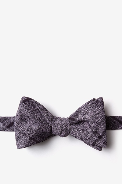 Pink Cotton Kirkland Self-Tie Bow Tie