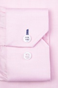 Oliver Herringbone Pink Dress Shirt Photo (1)