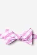 Pasco Pink Self-Tie Bow Tie Photo (0)